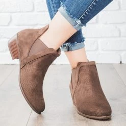 Refresh Newest Arrivals Perforated Perfect Bootie