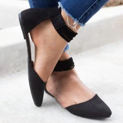 Qupid Shoes Newest Arrivals Pika Pointed Toe Flats