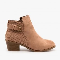 Forever Pinhole Buckle Booties Newest Arrivals