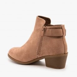 Forever Pinhole Buckle Booties Newest Arrivals