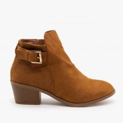 Forever Pinhole Buckle Booties Newest Arrivals