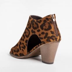 Mata Newest Arrivals Pinhole Cutout Peep Toe Booties