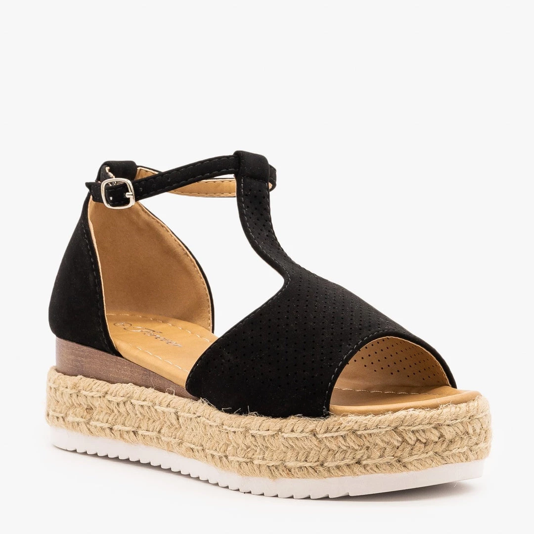 Forever Pinhole Espadrille Platform Sandals Newest Arrivals 14 Forever Pinhole Espadrille Platform Sandals Newest Arrivals