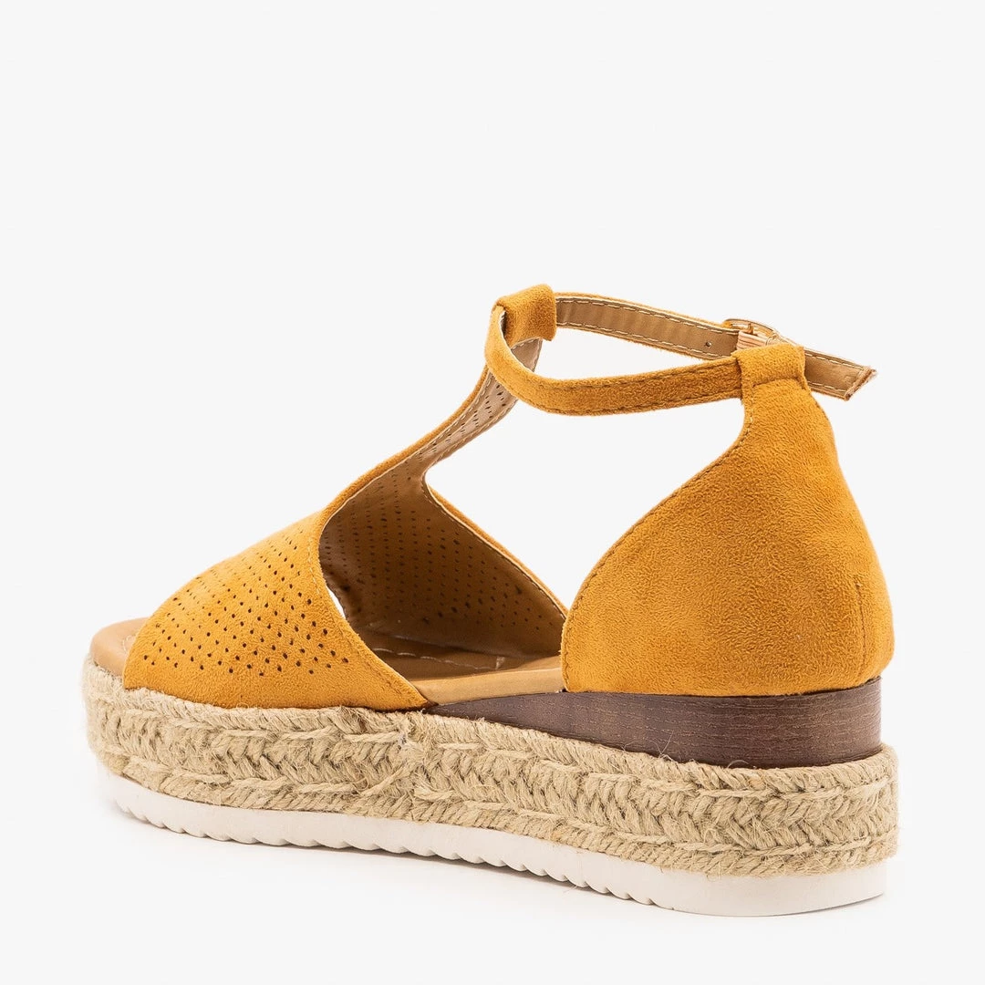 Forever Pinhole Espadrille Platform Sandals Newest Arrivals 8 Forever Pinhole Espadrille Platform Sandals Newest Arrivals