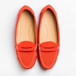 Wild Diva Shoes Newest Arrivals Pinhole Loafer Flats