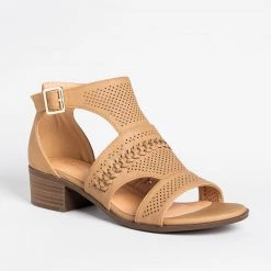 Top Moda Newest Arrivals Pinhole Open-Toe Ankle Bootie Heels FINAL SALE 5 Top Moda Newest Arrivals Pinhole Open-Toe Ankle Bootie Heels FINAL SALE