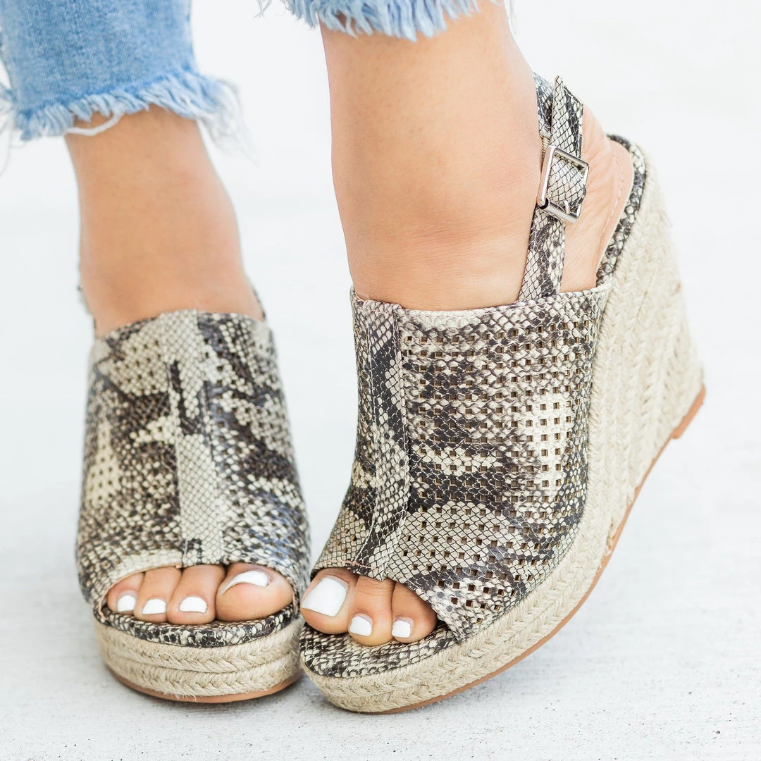 AMS Shoes Pinhole Slingback Espadrille Wedges Newest Arrivals 3 AMS Shoes Pinhole Slingback Espadrille Wedges Newest Arrivals