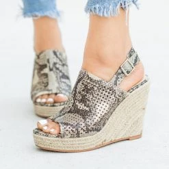 AMS Shoes Pinhole Slingback Espadrille Wedges Newest Arrivals 11 AMS Shoes Pinhole Slingback Espadrille Wedges Newest Arrivals