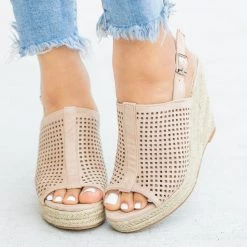 AMS Shoes Pinhole Slingback Espadrille Wedges Newest Arrivals 13 AMS Shoes Pinhole Slingback Espadrille Wedges Newest Arrivals