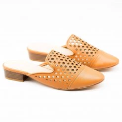 ML Shoes Newest Arrivals Pinhole Slip On Mule