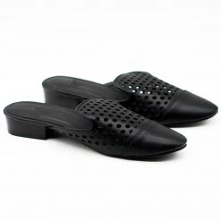 ML Shoes Newest Arrivals Pinhole Slip On Mule