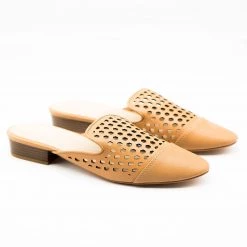 ML Shoes Newest Arrivals Pinhole Slip On Mule