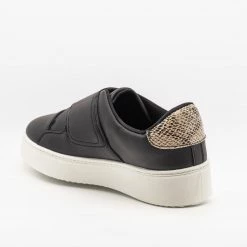 Qupid Shoes Newest Arrivals Platform Velcro Strap Sneakers