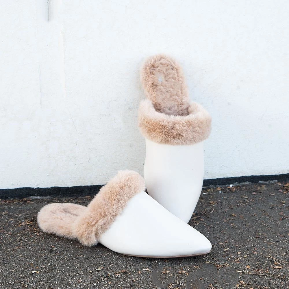 Qupid Shoes Pointed Fashion Mule 1 Qupid Shoes Pointed Fashion Mule