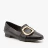 Weeboo Pointed Toe Buckle Loafers