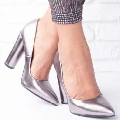 Not Just A Pump Newest Arrivals Pointed Toe Chunky Heels