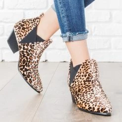 Qupid Shoes Pointed Toe Faux Suede Booties Newest Arrivals