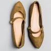 Bamboo Shoes Pointed Toe Mary Jane Flats