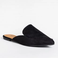 Qupid Shoes Pointed Toe Mules