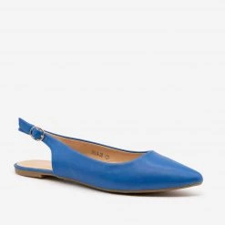 Refresh Newest Arrivals Pointed Toe Slingback Flats