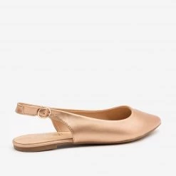 Refresh Newest Arrivals Pointed Toe Slingback Flats