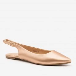 Refresh Newest Arrivals Pointed Toe Slingback Flats