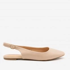 Refresh Newest Arrivals Pointed Toe Slingback Flats