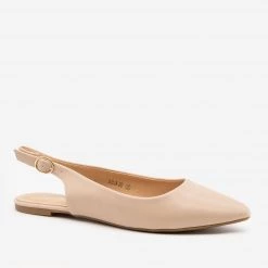 Refresh Newest Arrivals Pointed Toe Slingback Flats