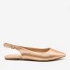 Refresh Newest Arrivals Pointed Toe Slingback Flats