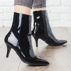 Qupid Shoes Pointed Toe Stiletto Boots