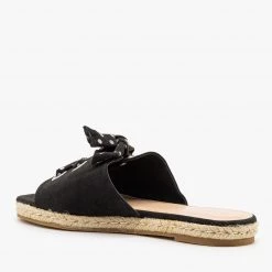 Shoe Republic LA Polka Dot Laced Slides