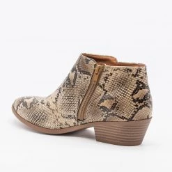 Soda Shoes Posh Almond Toe Ankle Booties Newest Arrivals