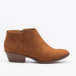 Soda Shoes Posh Almond Toe Ankle Booties Newest Arrivals