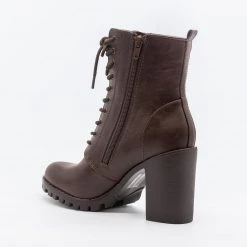 Soda Shoes Posh Capped Toe Lace-Up Boots 7 Soda Shoes Posh Capped Toe Lace-Up Boots