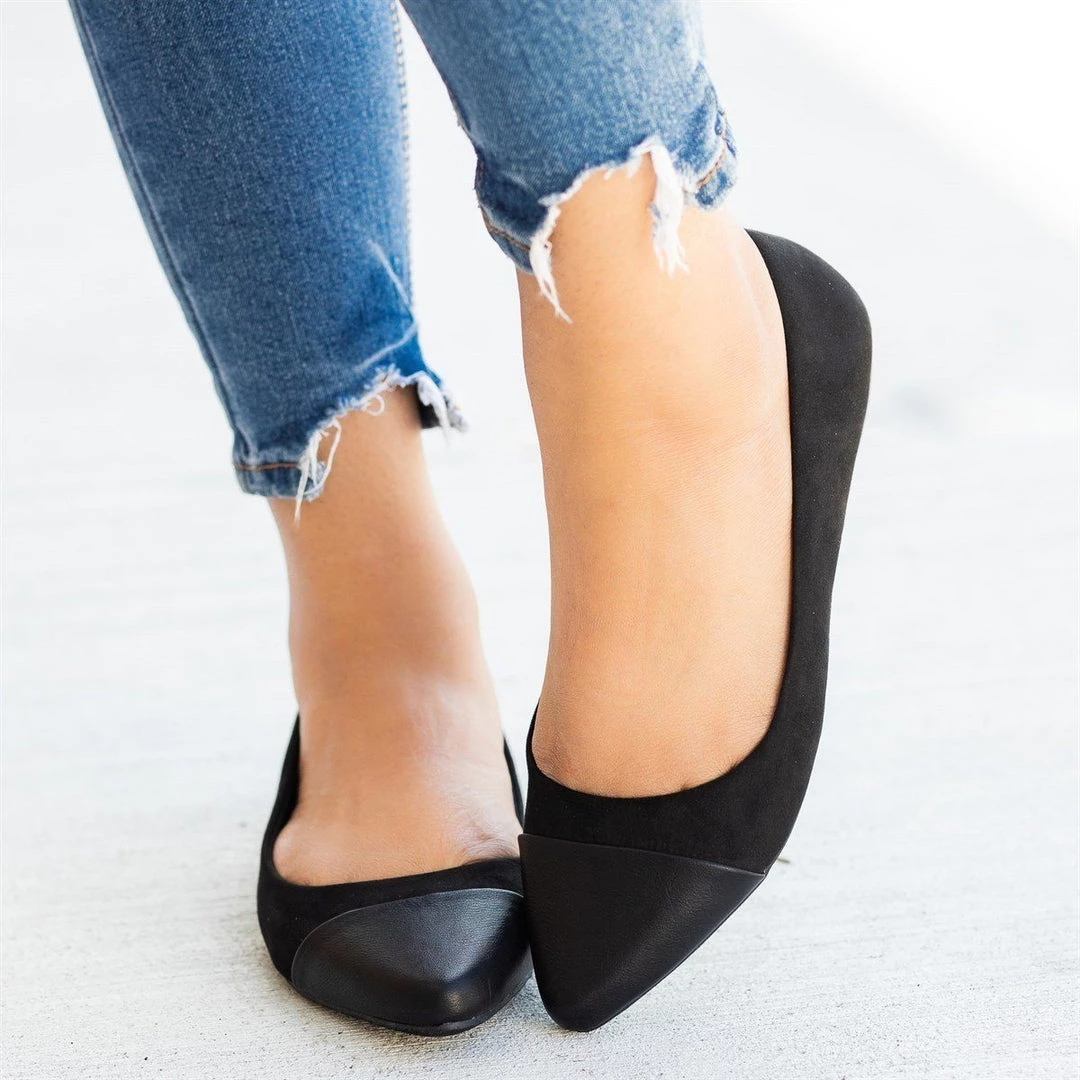 Bamboo Shoes Newest Arrivals Posh Pointed Capped Toe Flats FINAL SALE 8 Bamboo Shoes Newest Arrivals Posh Pointed Capped Toe Flats FINAL SALE