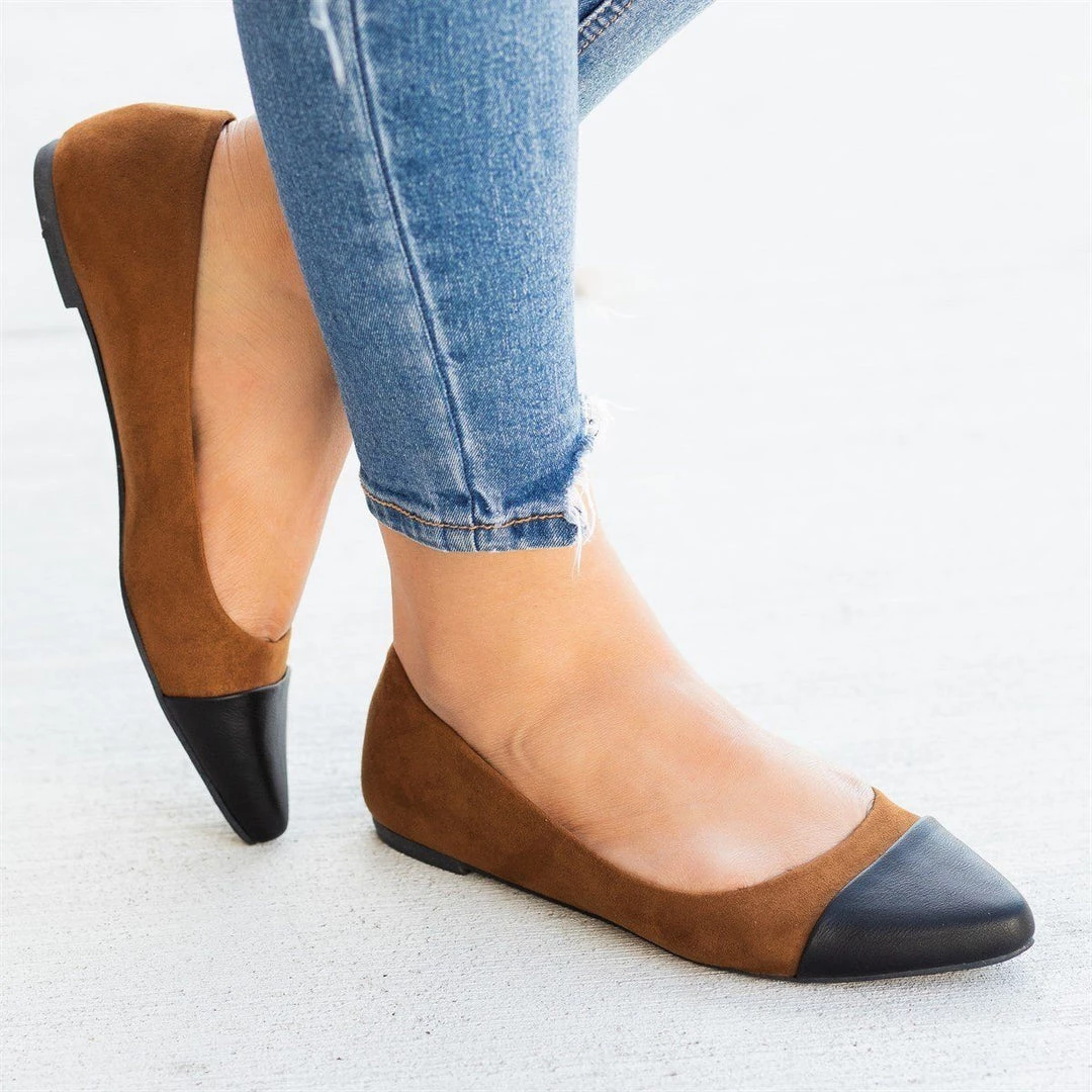 Bamboo Shoes Newest Arrivals Posh Pointed Capped Toe Flats FINAL SALE 7 Bamboo Shoes Newest Arrivals Posh Pointed Capped Toe Flats FINAL SALE