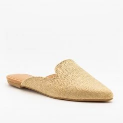 Bamboo Shoes Posh Pointed Toe Loafer Mule Flats FINAL SALE