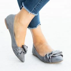 Calico Kiki Newest Arrivals Posh Ruffled Bow Flats