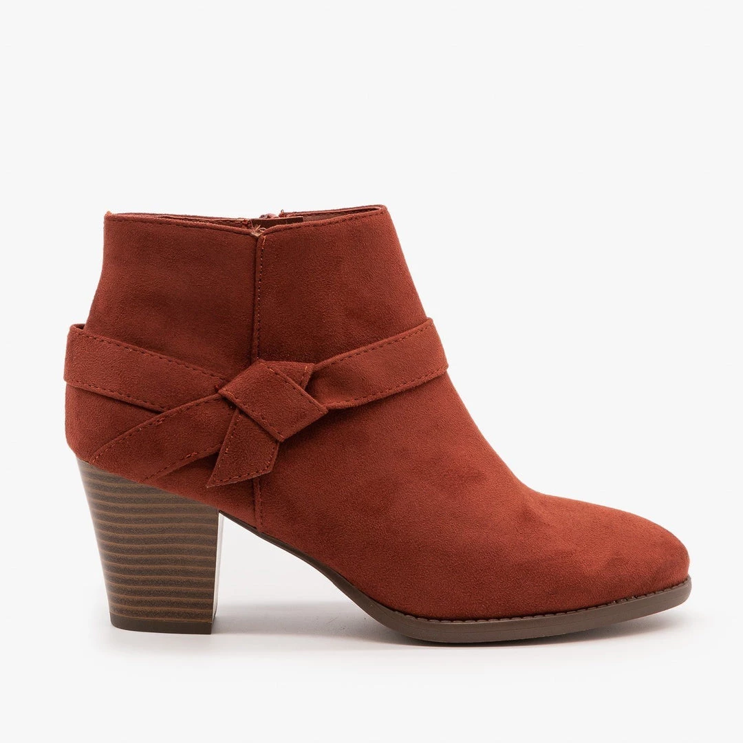 City Classified Shoes Newest Arrivals Posh Side Knot Booties FINAL SALE 3 City Classified Shoes Newest Arrivals Posh Side Knot Booties FINAL SALE