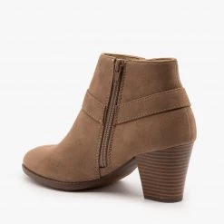 City Classified Shoes Newest Arrivals Posh Side Knot Booties FINAL SALE