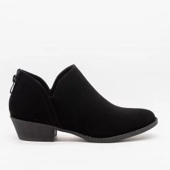 Top Moda Posh V-Cut Ankle Booties FINAL SALE