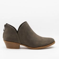 Top Moda Posh V-Cut Ankle Booties FINAL SALE