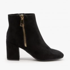 Bamboo Shoes Posh Zippered Ankle Booties FINAL SALE