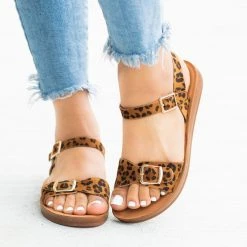 Forever Printed Buckled Fashion Sandals 14 Forever Printed Buckled Fashion Sandals
