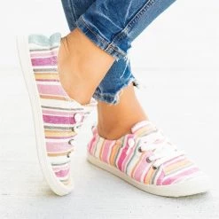 Forever Newest Arrivals Printed Comfort Canvas Fashion Sneakers