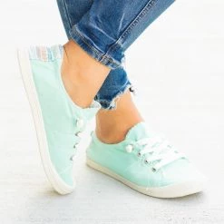 Forever Newest Arrivals Printed Comfort Canvas Fashion Sneakers