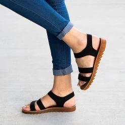 Mata Printed Strap Sandal