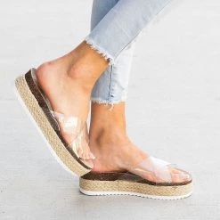 Mata Newest Arrivals Priscilla Criss-Cross Platform Sandals