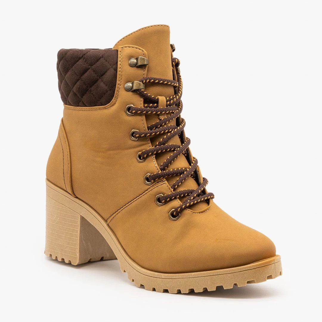 Qupid Shoes Newest Arrivals Quilted Cuff Winter Booties FINAL SALE 3 Qupid Shoes Newest Arrivals Quilted Cuff Winter Booties FINAL SALE