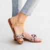 Bamboo Quilted Design Knotted Sandals Newest Arrivals